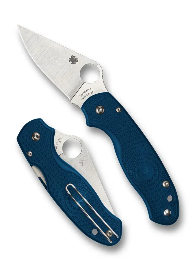 Spyderco Para 3 Lightweight SPY27 Taschenmesser Blau