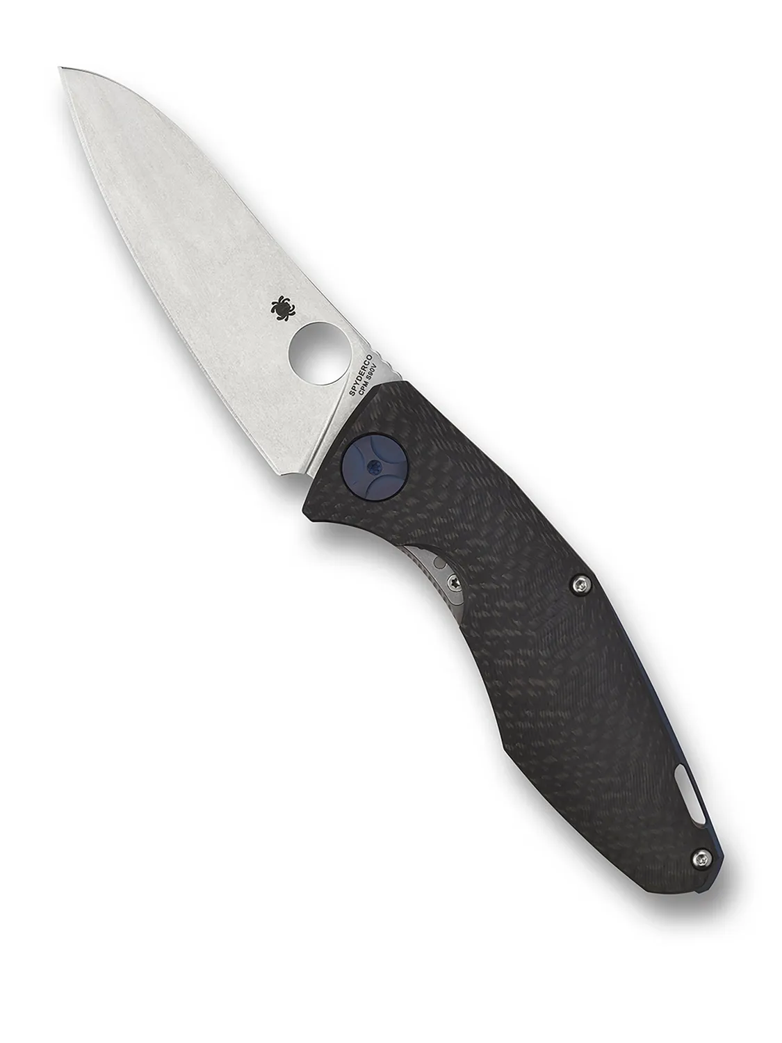 Spyderco Drunken Taschenmesser Titan Carbon S90V