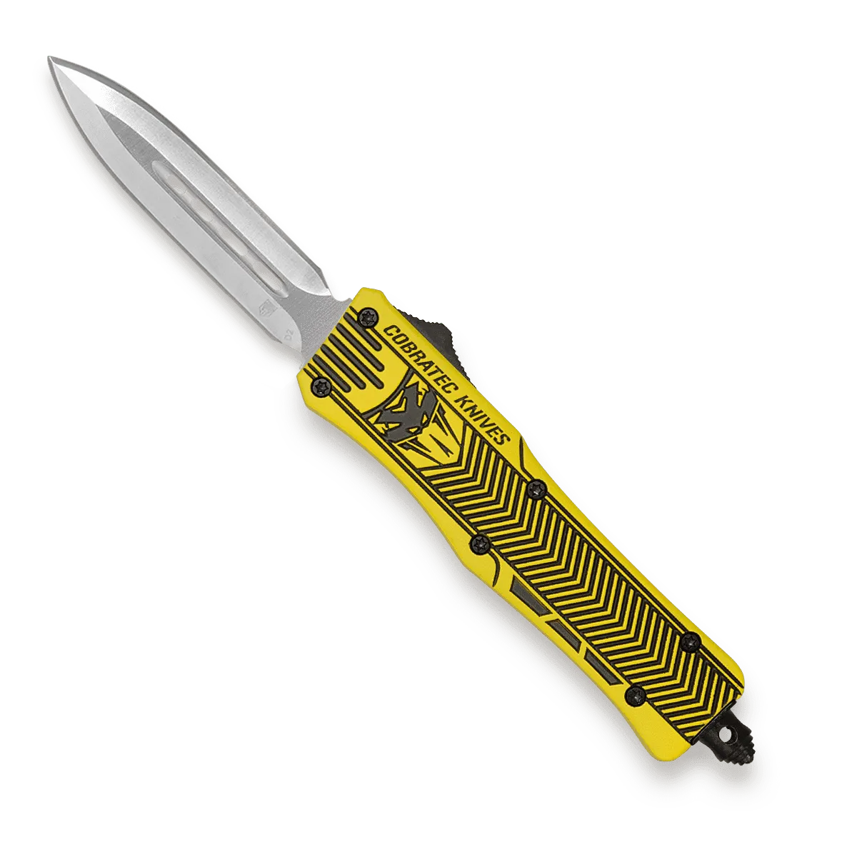 CobraTec Medium CTK-1 OTF Messer Gelb D2 Dual Action