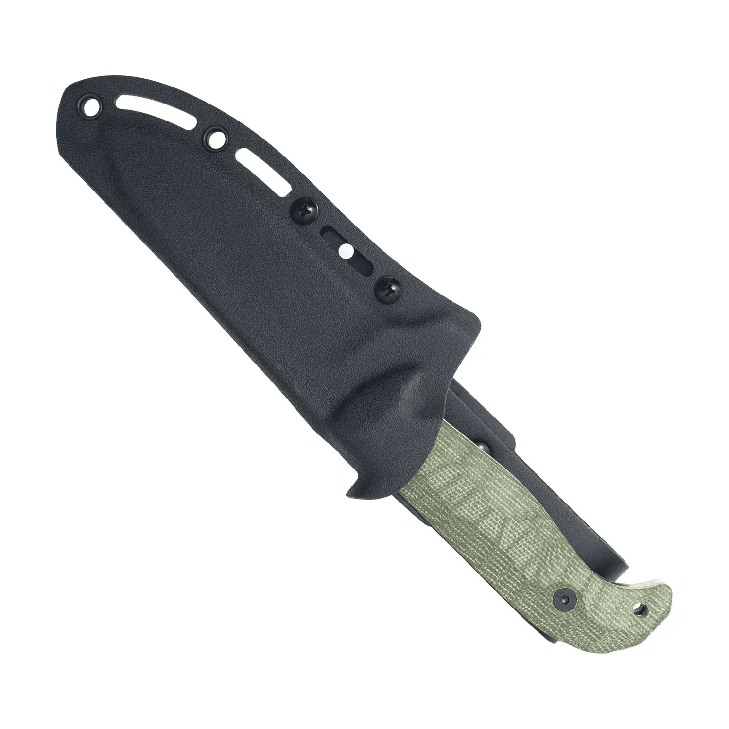 CobraTec PSK Survivalmesser OD Green Micarta 14C28N