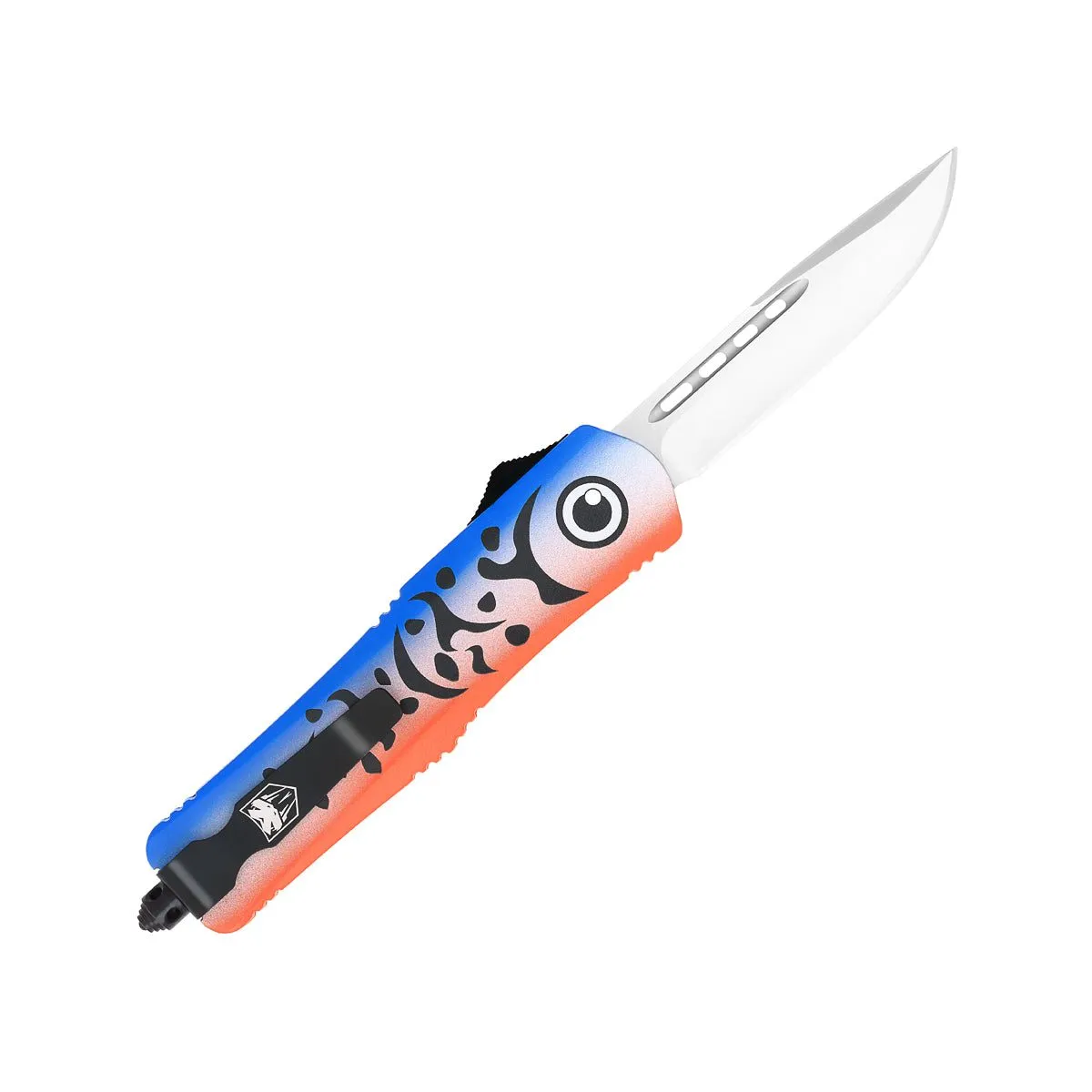 CobraTec FS-3 Medium OTF-Messer Blue Lure D2