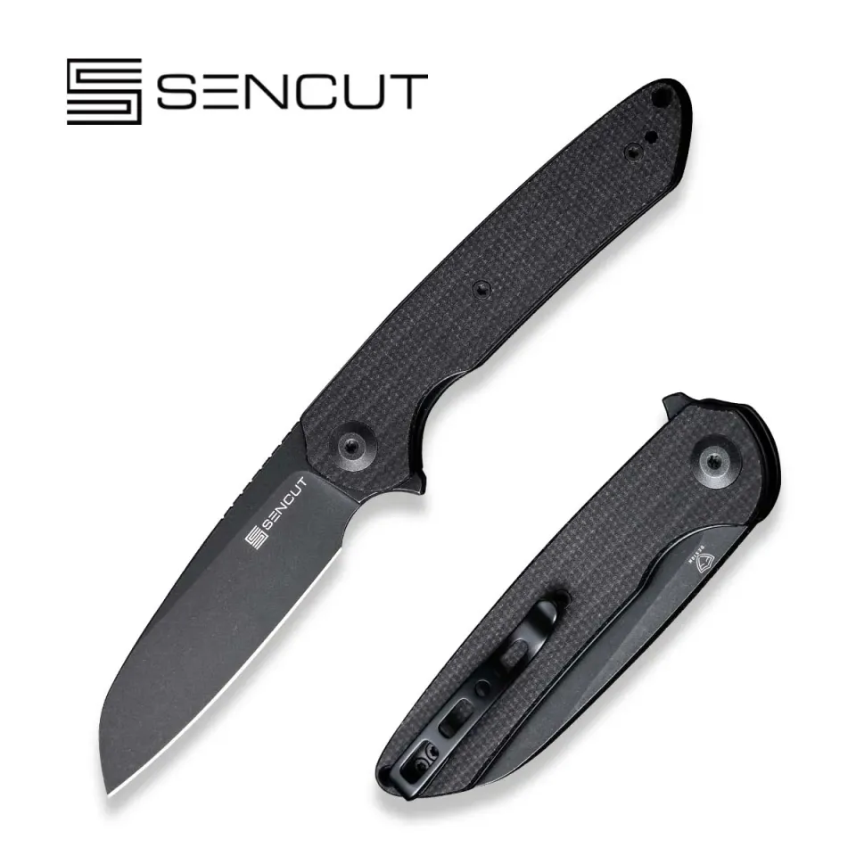SENCUT Kyril S22001-3 Taschenmesser Micarta Sheepsfoot