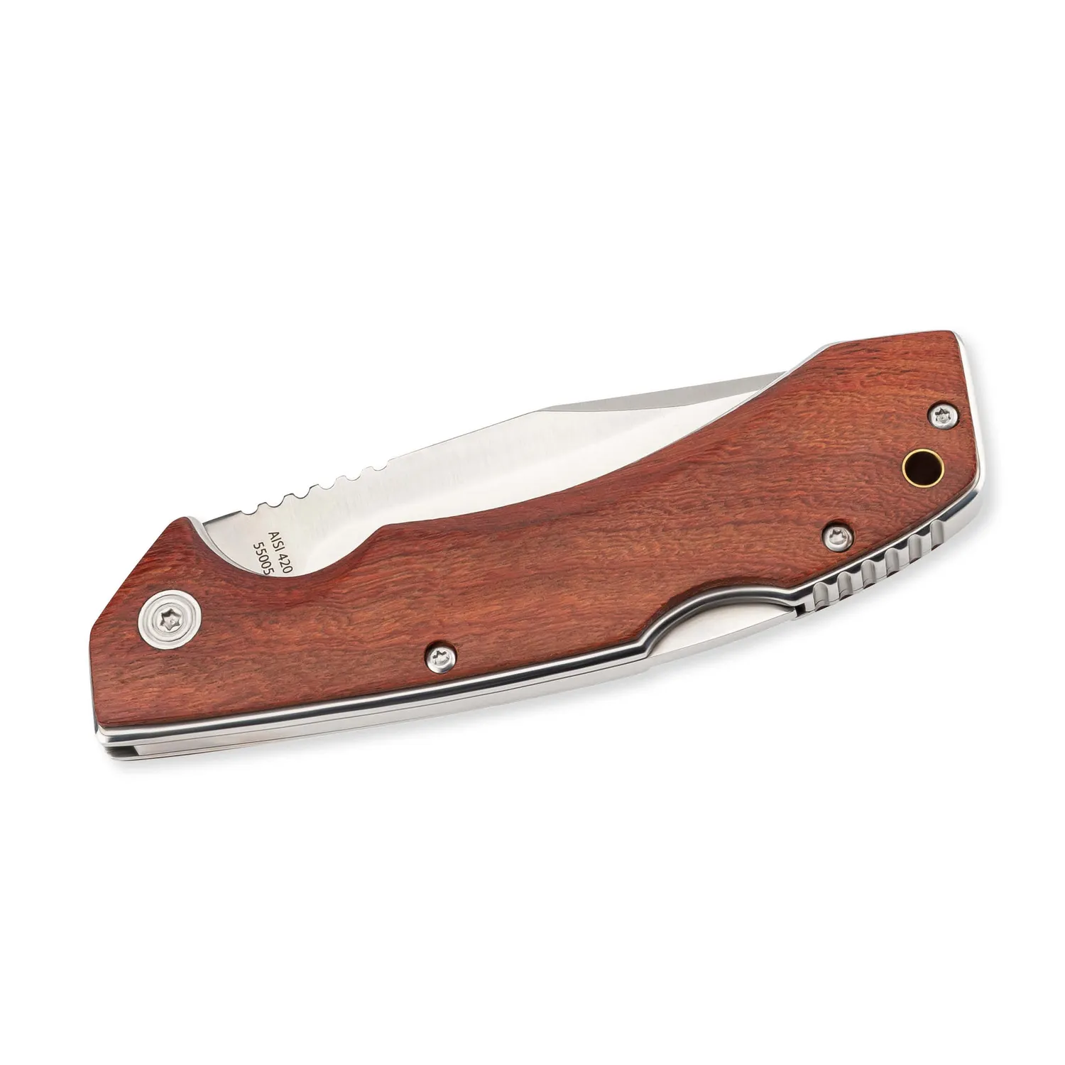 Herbertz Top Collection 55005 Taschenmesser Sandelholz Back Lock