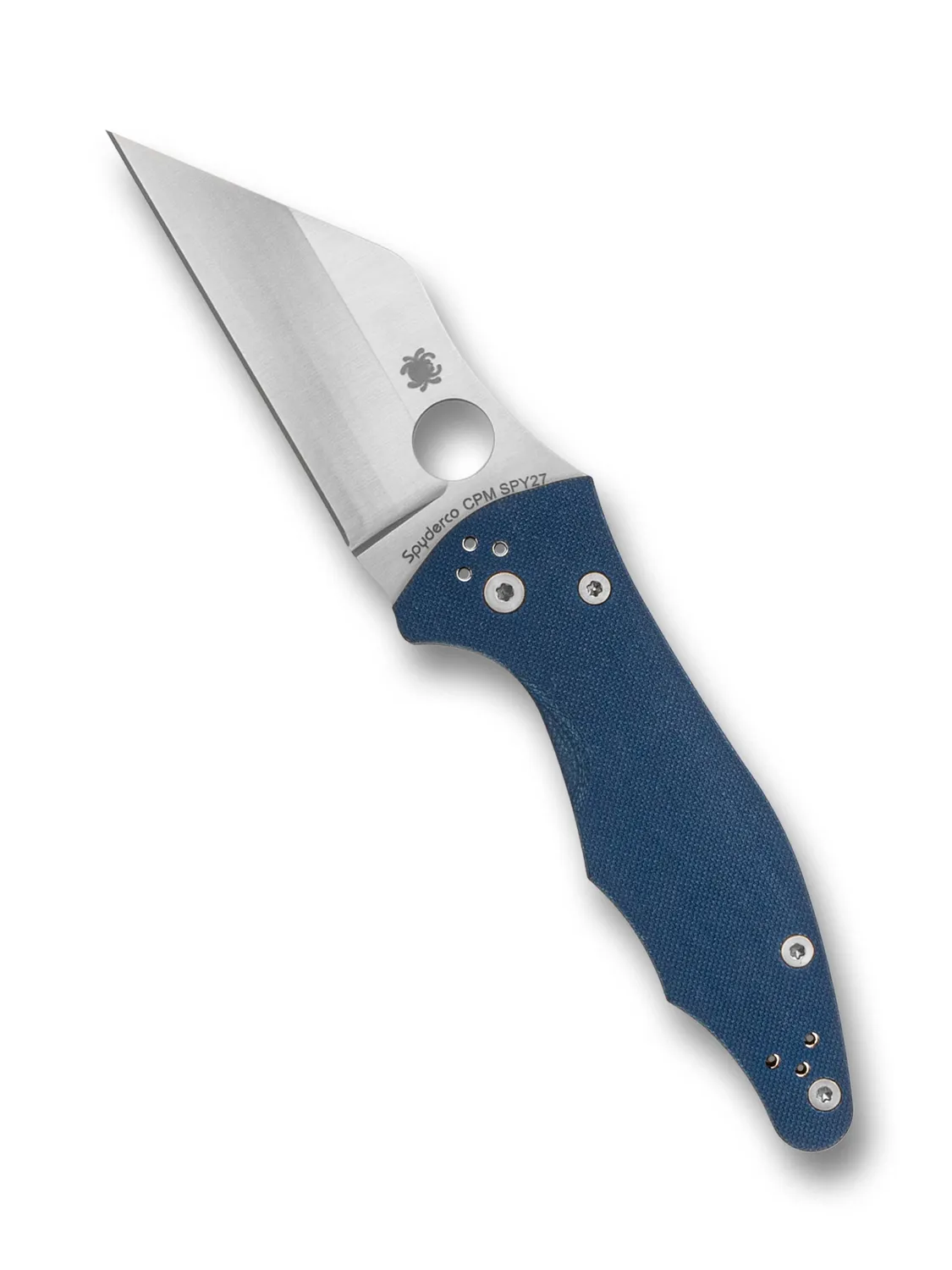 Spyderco Yojimbo 2 Taschenmesser CPM SPY27 Blau Wharncliffe