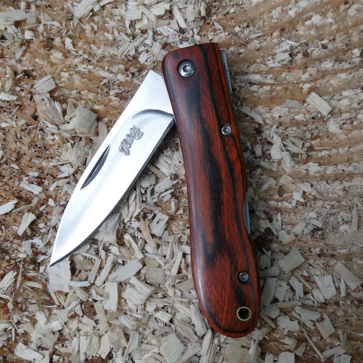 Herbertz Selektion Taschenmesser Pakkaholz 440