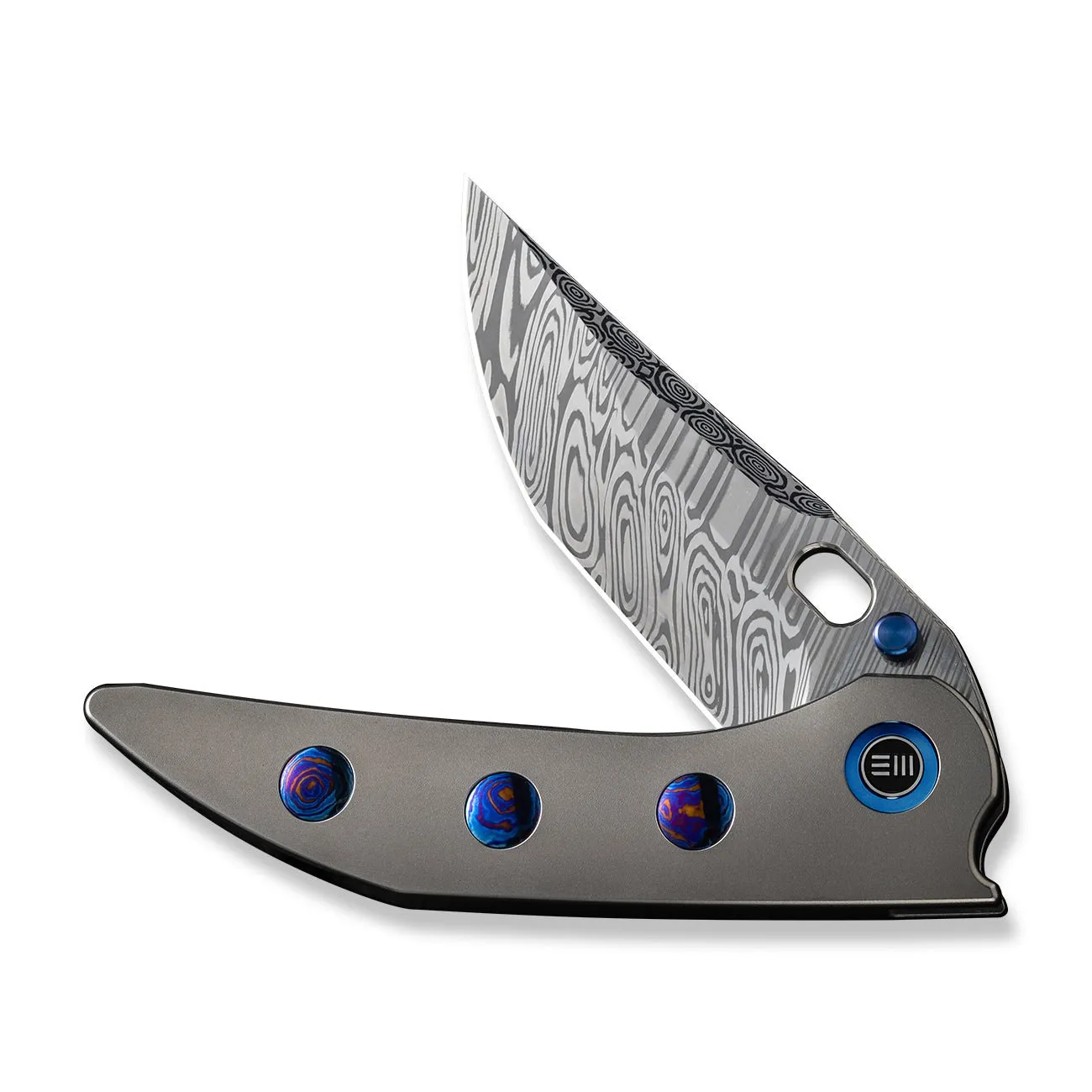 WeKnife Attor WE23037-DS1 Taschenmesser Damasteel Timascus