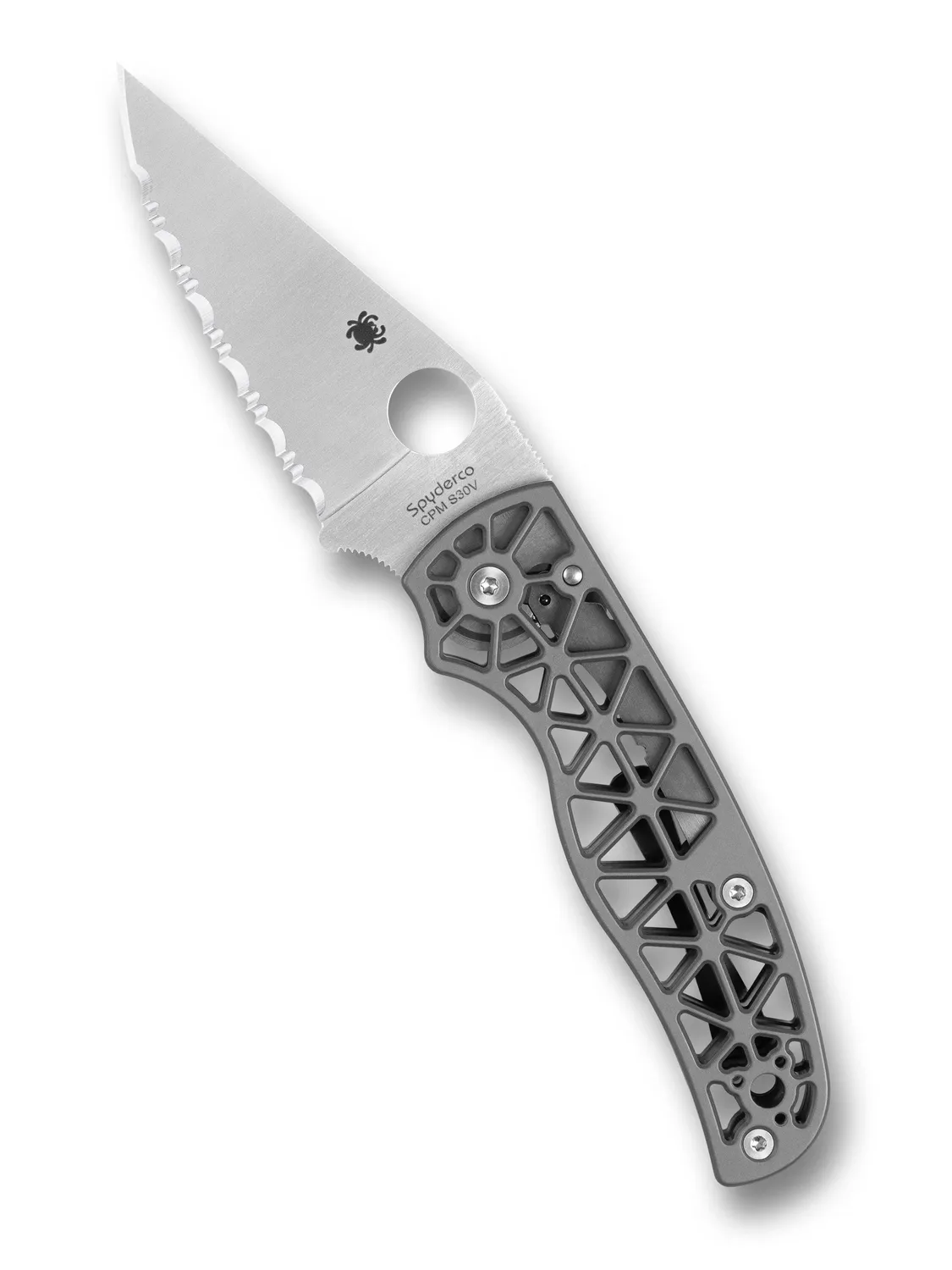 Spyderco Edgerati Klappmesser PlainEdge S30V Compression Lock