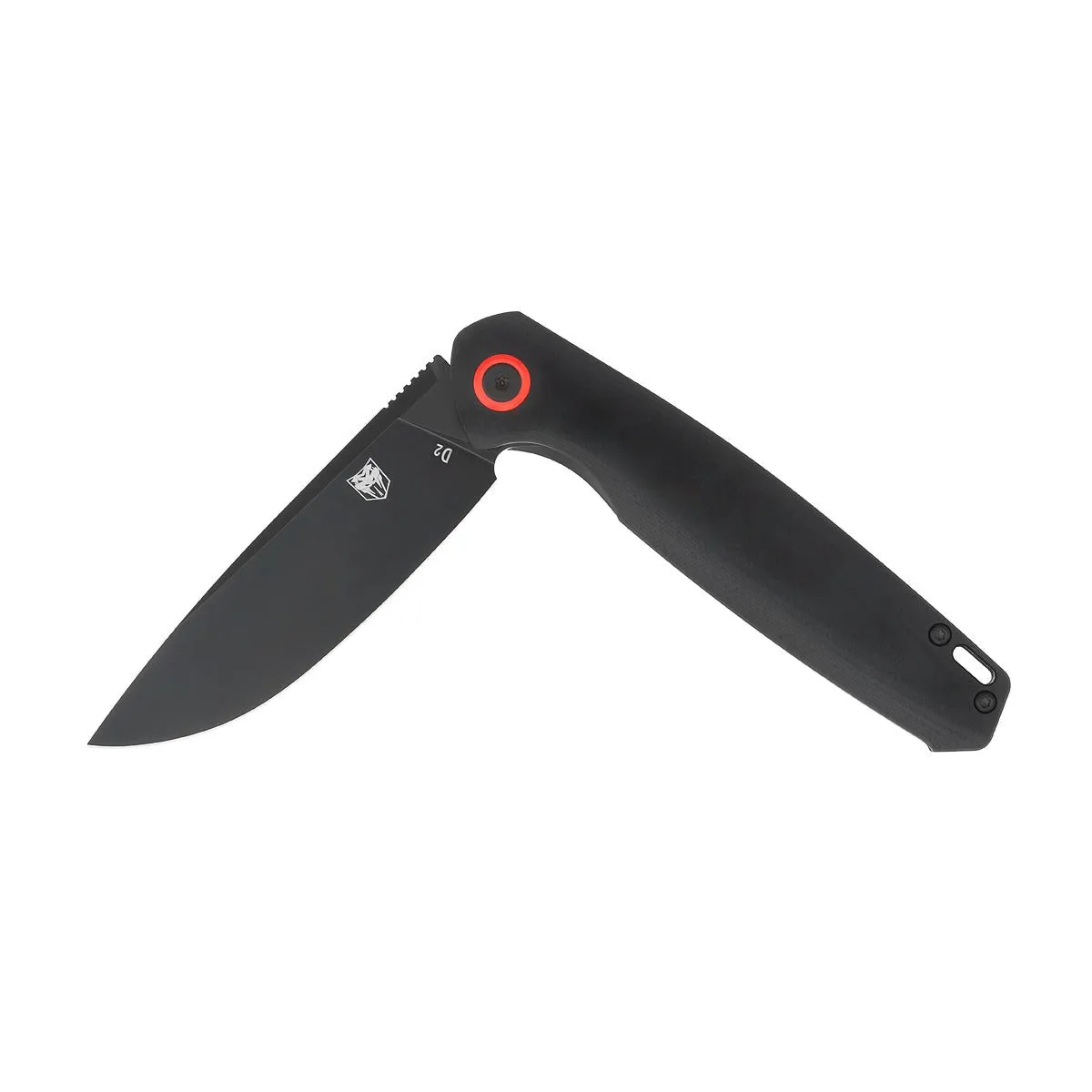 CobraTec Rath Klappmesser D2 Schwarz 3,5 Zoll