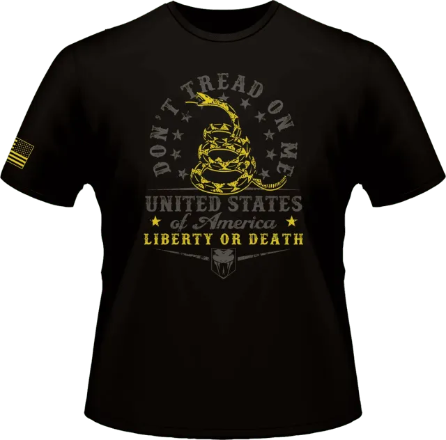 CobraTec Don't Tread On Me T-Shirt Baumwolle