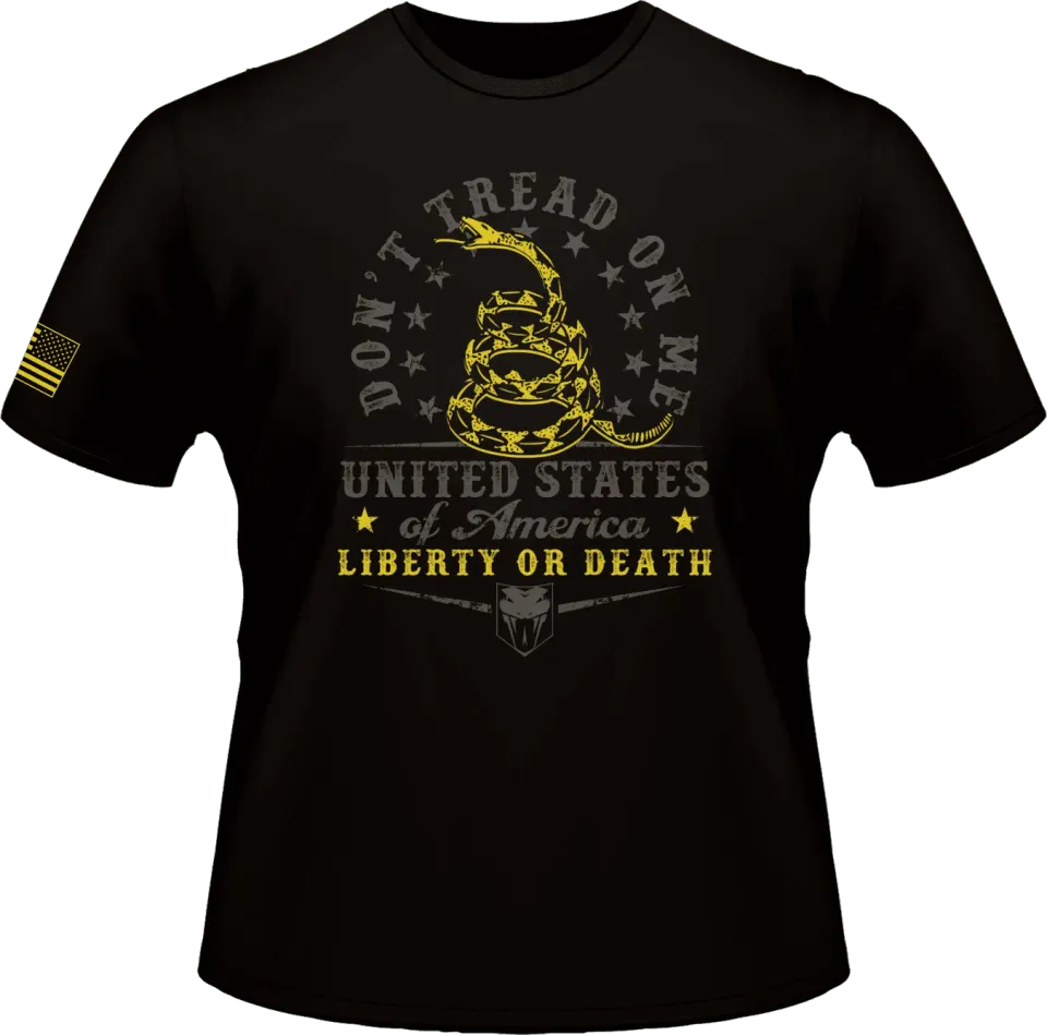 CobraTec Don't Tread On Me T-Shirt Baumwolle