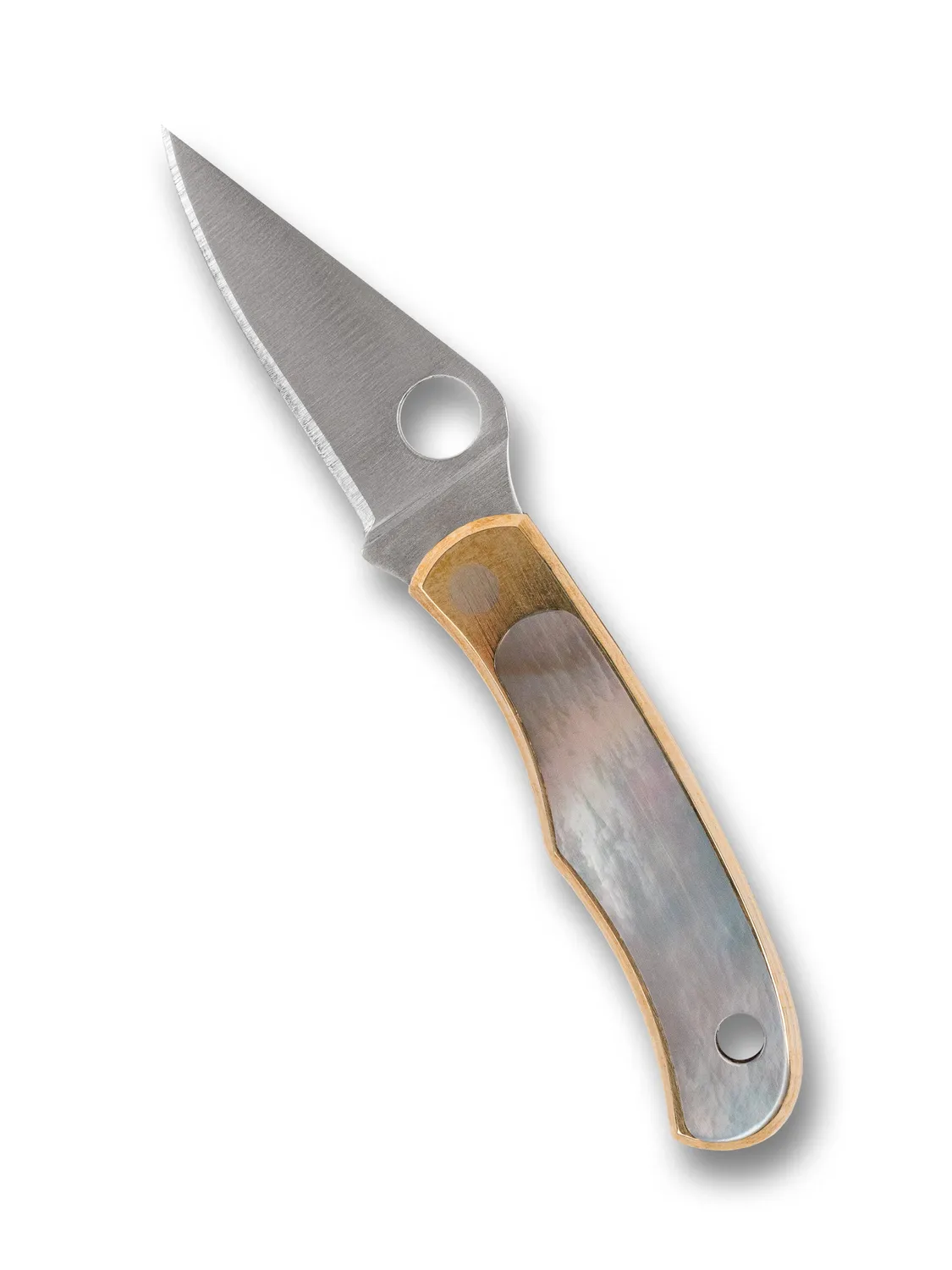 Spyderco Bug Slipjoint Taschenmesser Perlmutt
