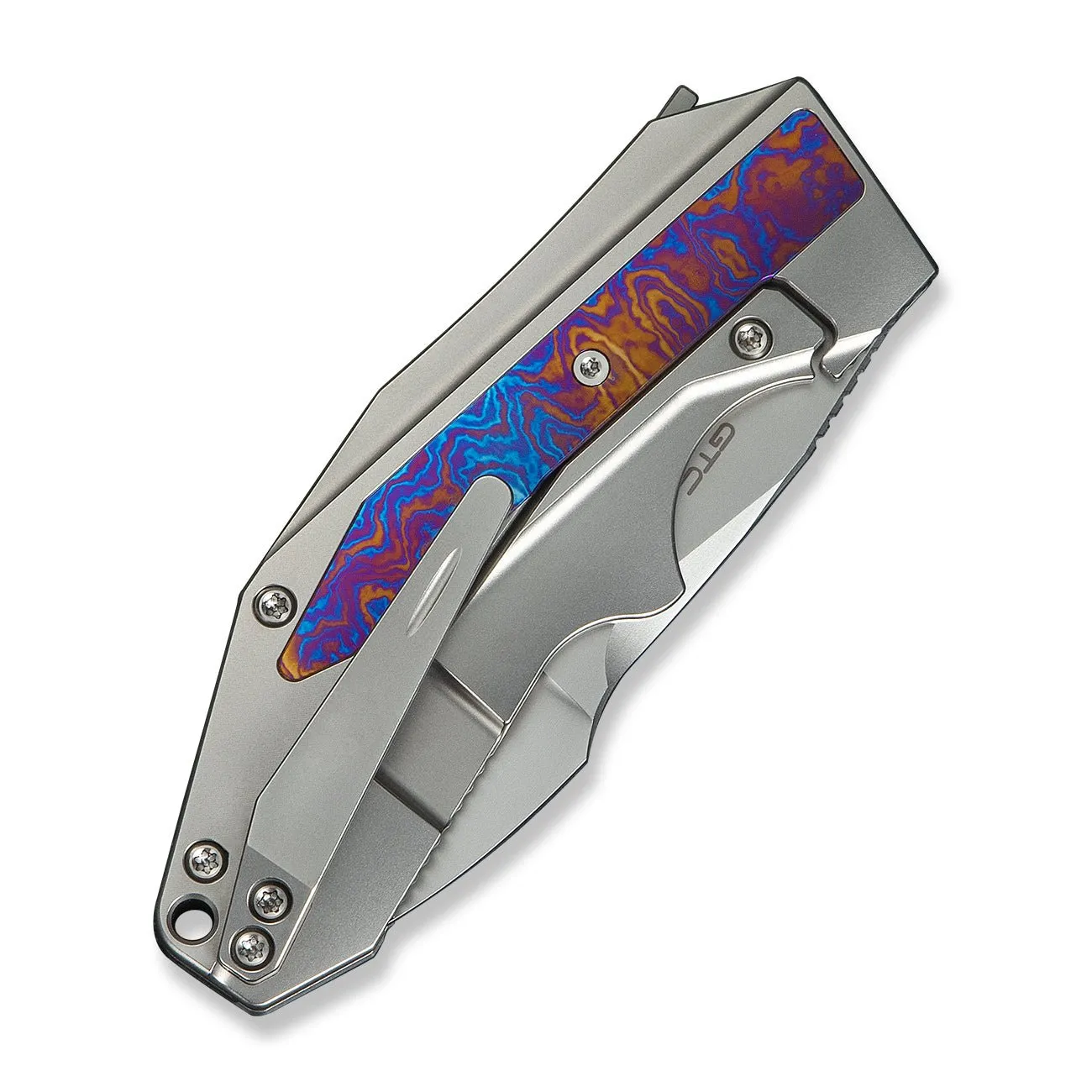 WeKnife Coral WE24044-4 Klappmesser Timascus
