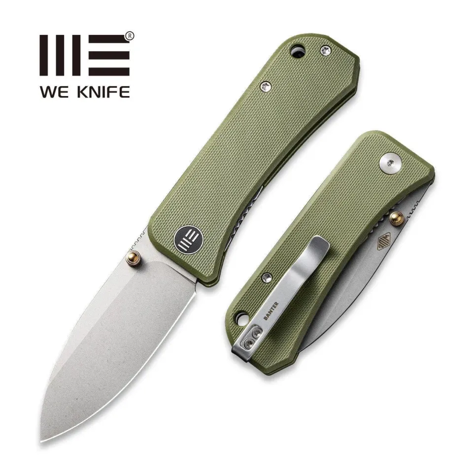 WeKnife Banter 2004D Taschenmesser G10 Grün S35VN