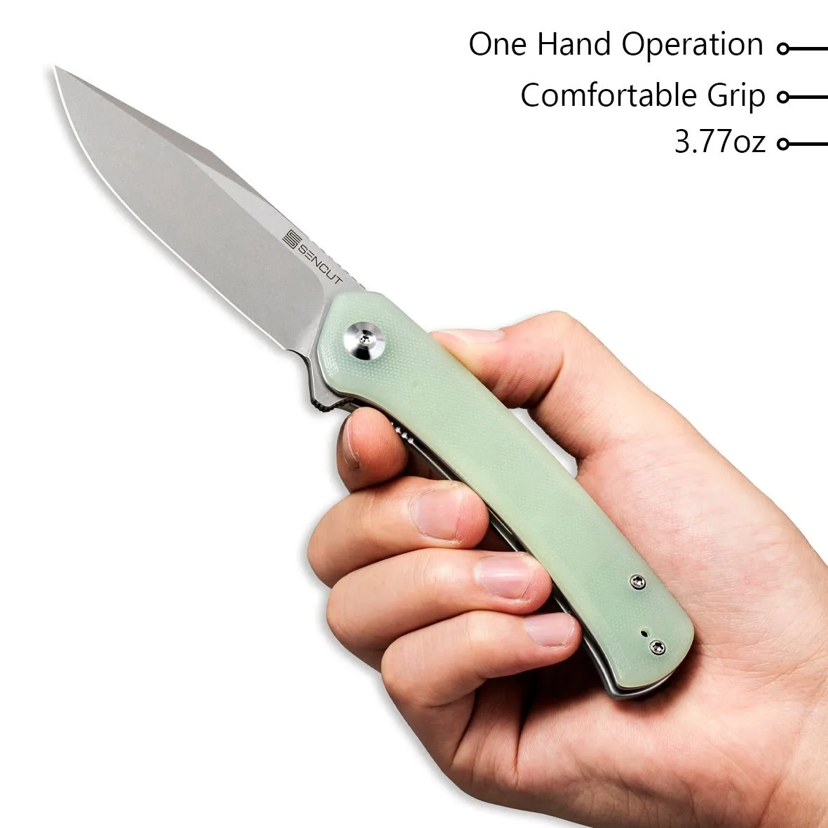 SENCUT Snap SA05C Taschenmesser Natural G10
