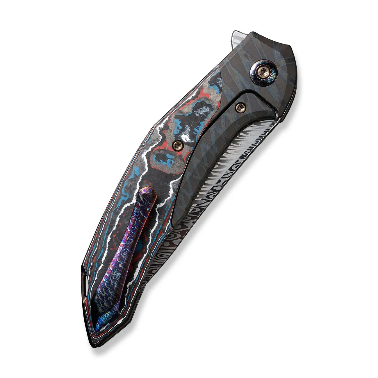 WeKnife Merata WE22008B-DS1 Klappmesser Damasteel Limitiert