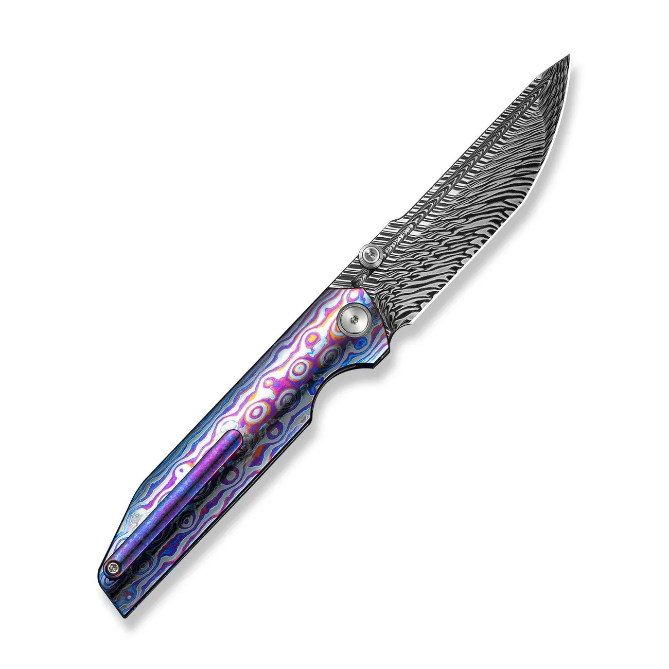 WeKnife Exponent WE25090B Klappmesser Damasteel Zirmascus