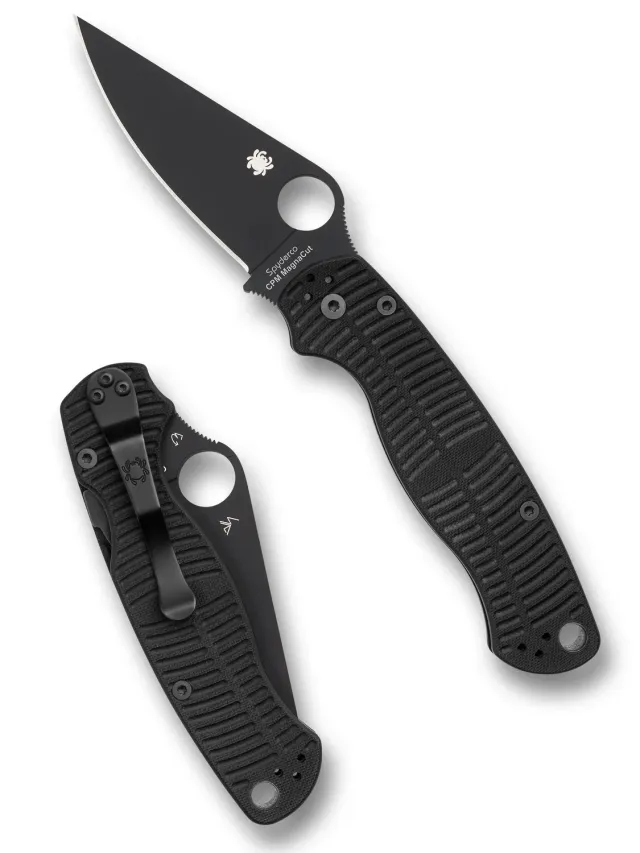 Byrd Para Military 2 Salt Klappmesser Black MagnaCut