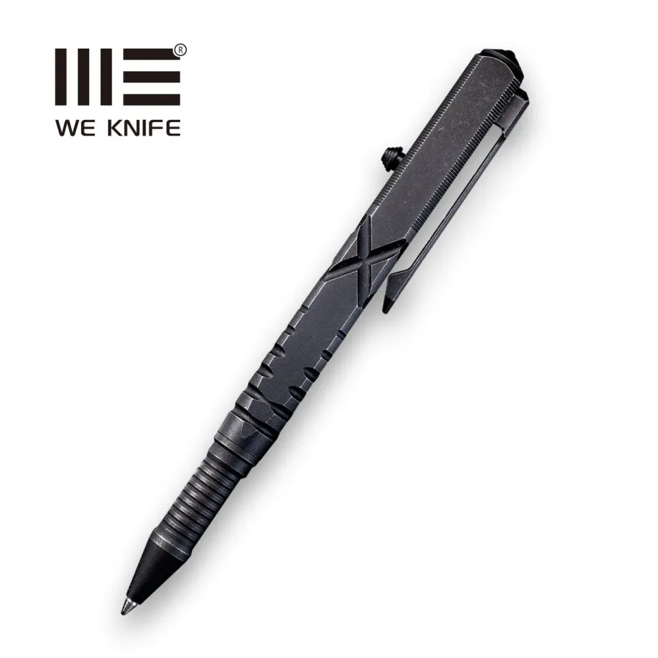 WeKnife TP-02D Tactical Pen Titan Schwarz