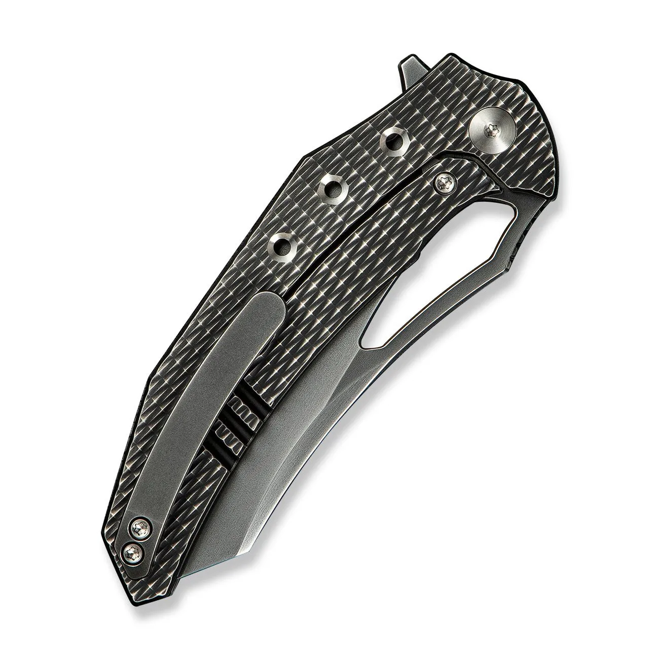 WeKnife Epaulette WE24024-4 Taschenmesser Titan M390 Grau