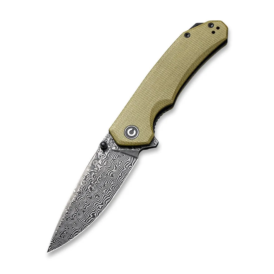 Civivi Brazen C2102DS-2 Taschenmesser Damast Micarta