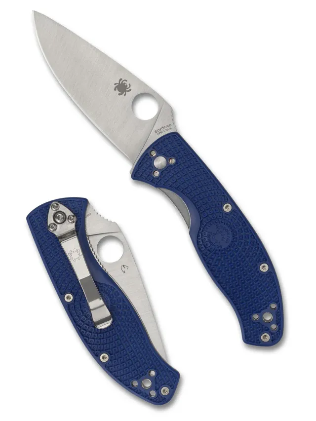 Spyderco Tenacious Lightweight Klappmesser S35VN blau