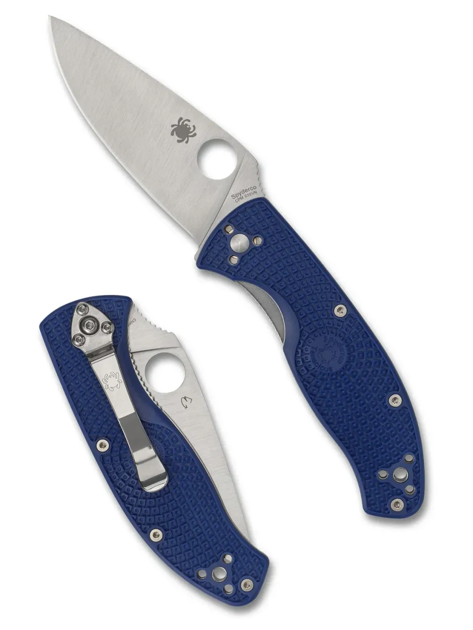 Spyderco Tenacious Lightweight Klappmesser S35VN blau