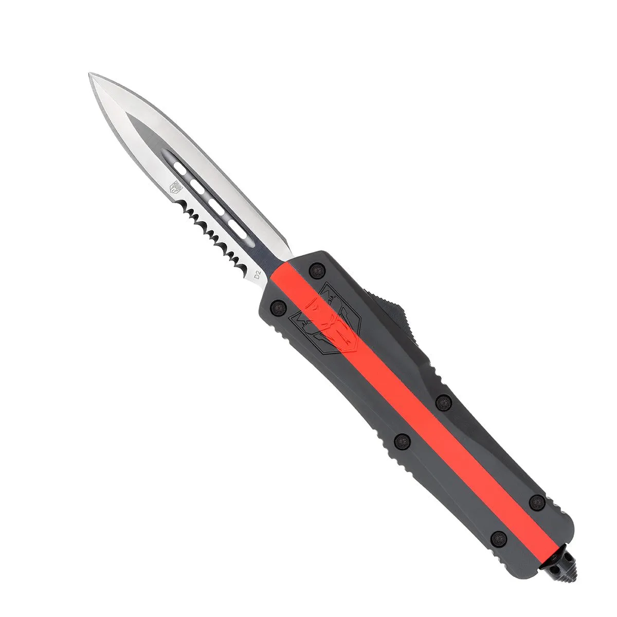 CobraTec Medium FS-3 OTF-Messer Thin Red Line D2