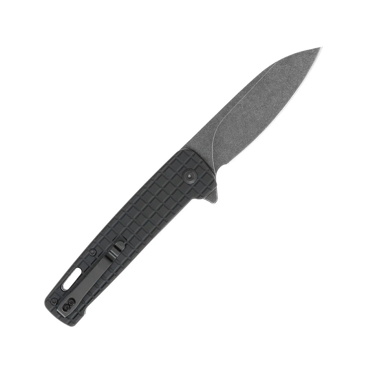 CobraTec Rhino Klappmesser Schwarz D2 Stonewashed