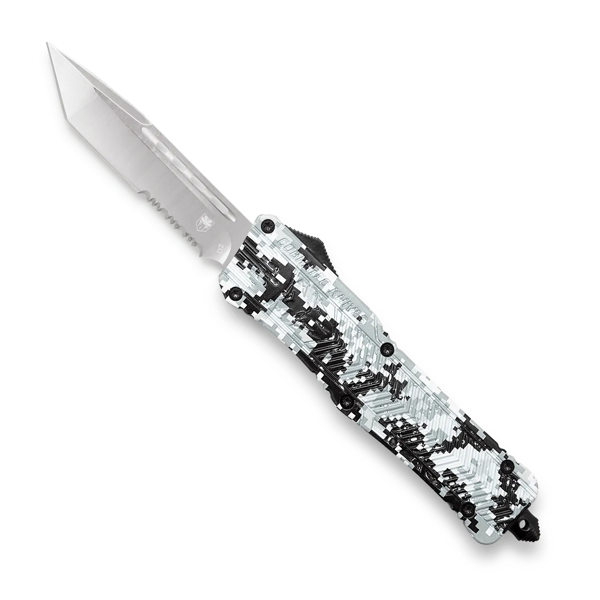 CobraTec CTK-1 Large OTF Messer Winter Digi Camo D2
