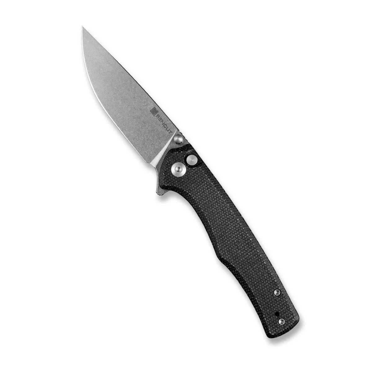 SENCUT Crowley S21012-2 Klappmesser Micarta schwarz