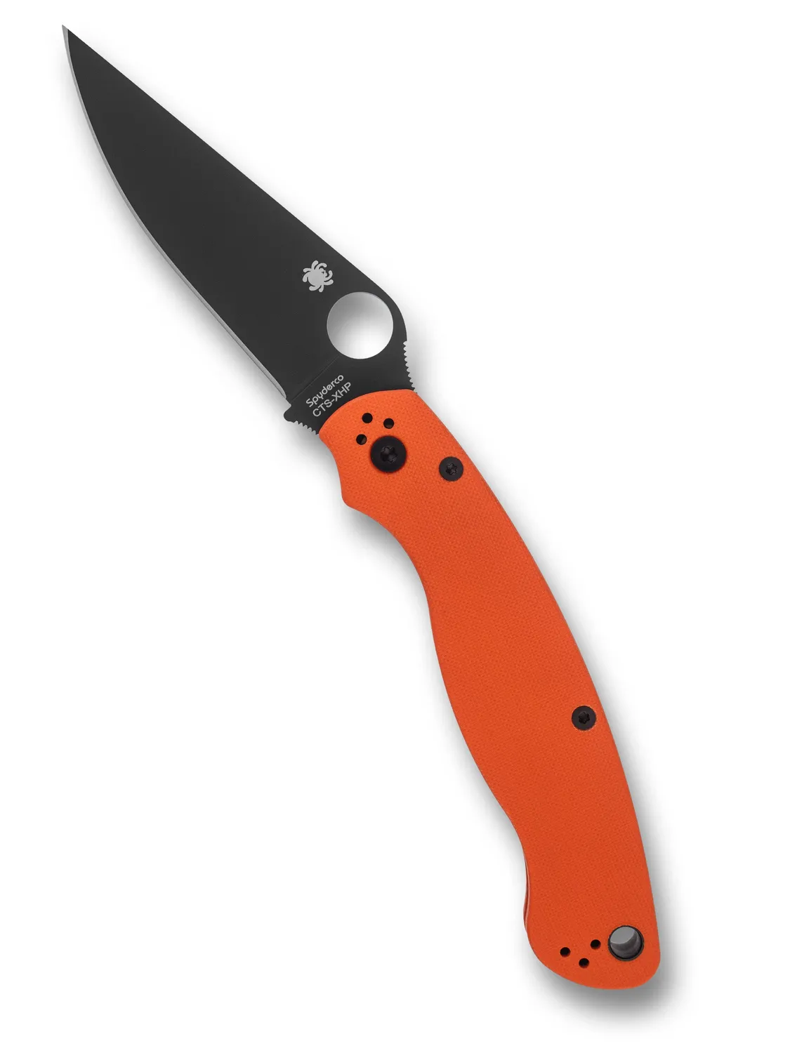 Spyderco Military 2 Klappmesser Orange CTS-XHP DLC