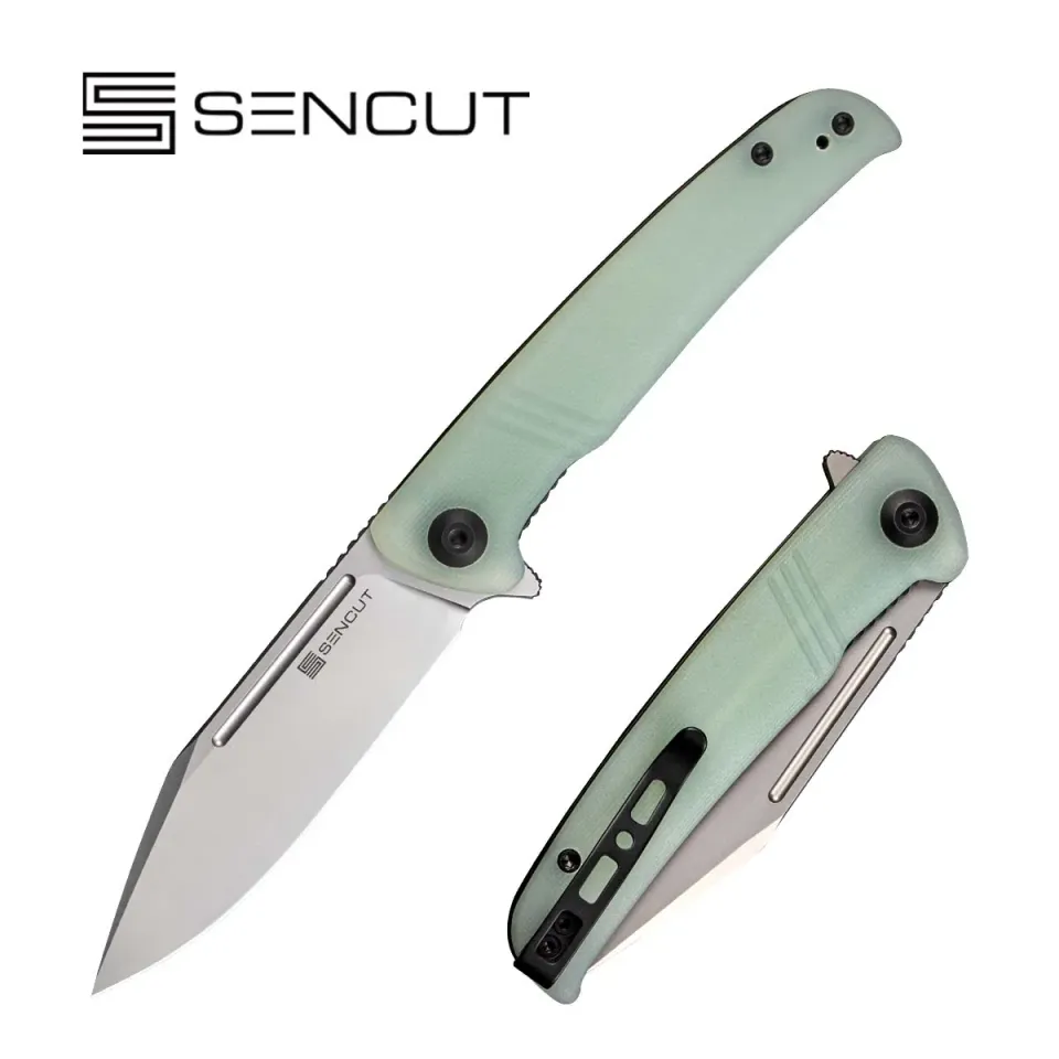 SENCUT Brazoria SA12B Klappmesser G10 Natur D2