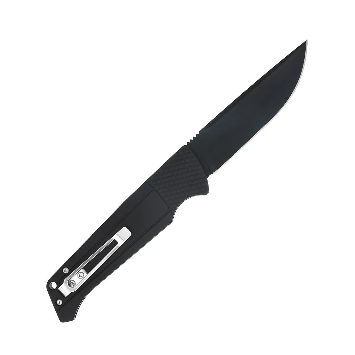 CobraTec Viper Klappmesser D2 Hidden Release Schwarz 7,3 Zoll