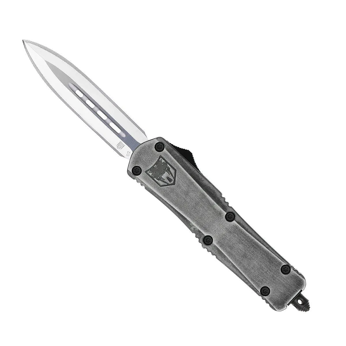 CobraTec Medium FS-3 Stonewash OTF Messer D2