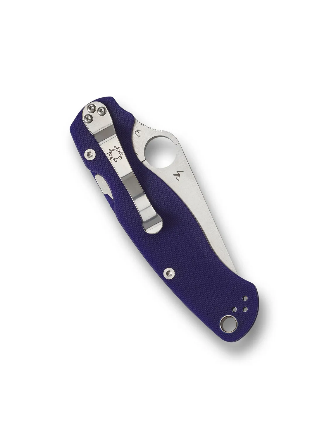 Spyderco Para Military 2 Klappmesser S110V blau glatt