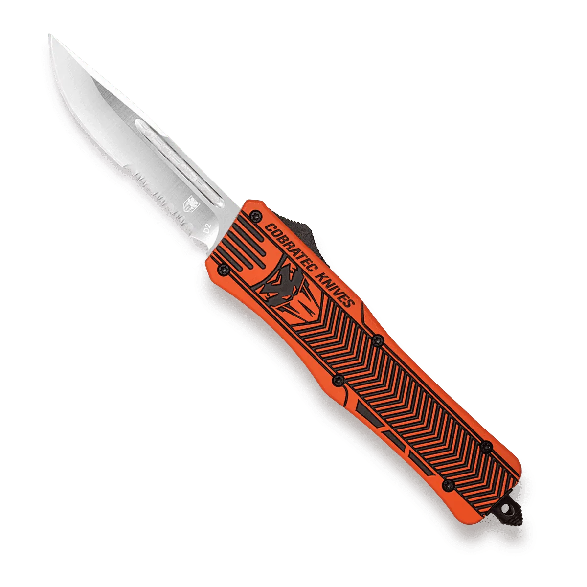 CobraTec CTK-1 Small OTF Messer Hunter Orange D2