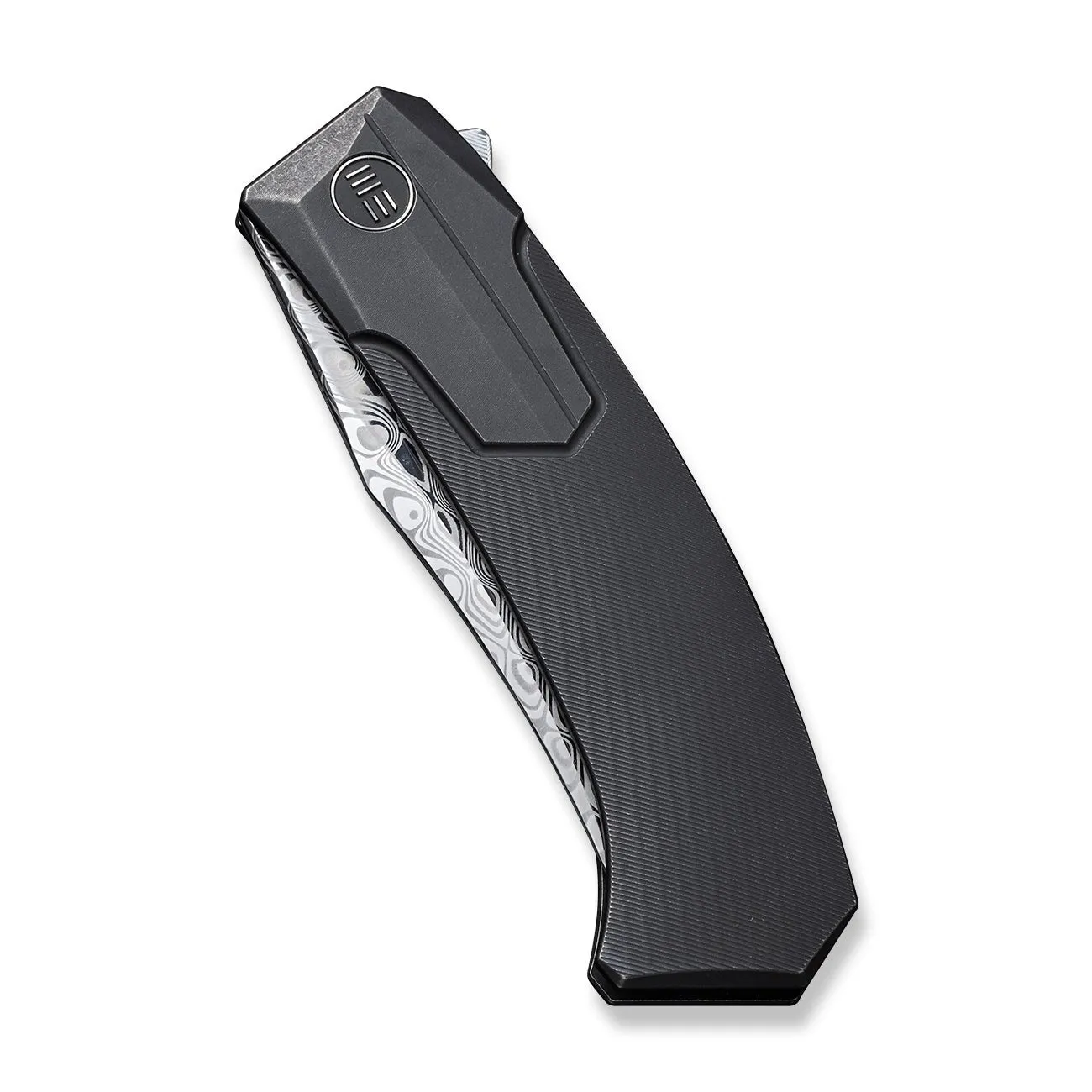 WE Shuddan WE21015-DS1 Klappmesser Damasteel Titan