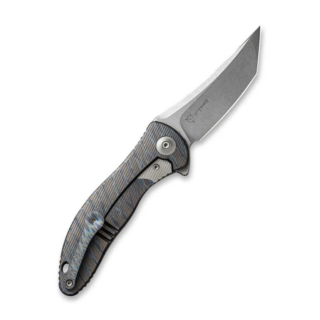 WeKnife Synergy2 912F Taschenmesser Titan Tiger Stripe M390