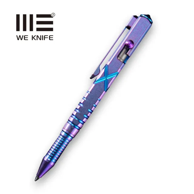 WeKnife TP-02A Tactical Pen Titan Stift Schwarz 13cm
