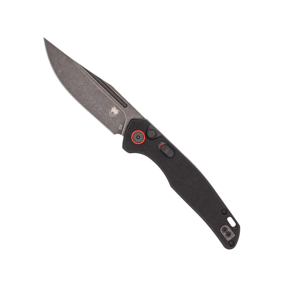 CobraTec Sentinel Automatik Taschenmesser G10 schwarz