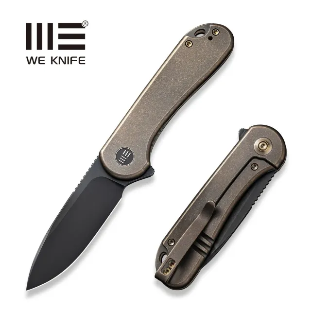 WeKnife Elementum WE18062X-4 Taschenmesser Bronze CPM 20CV