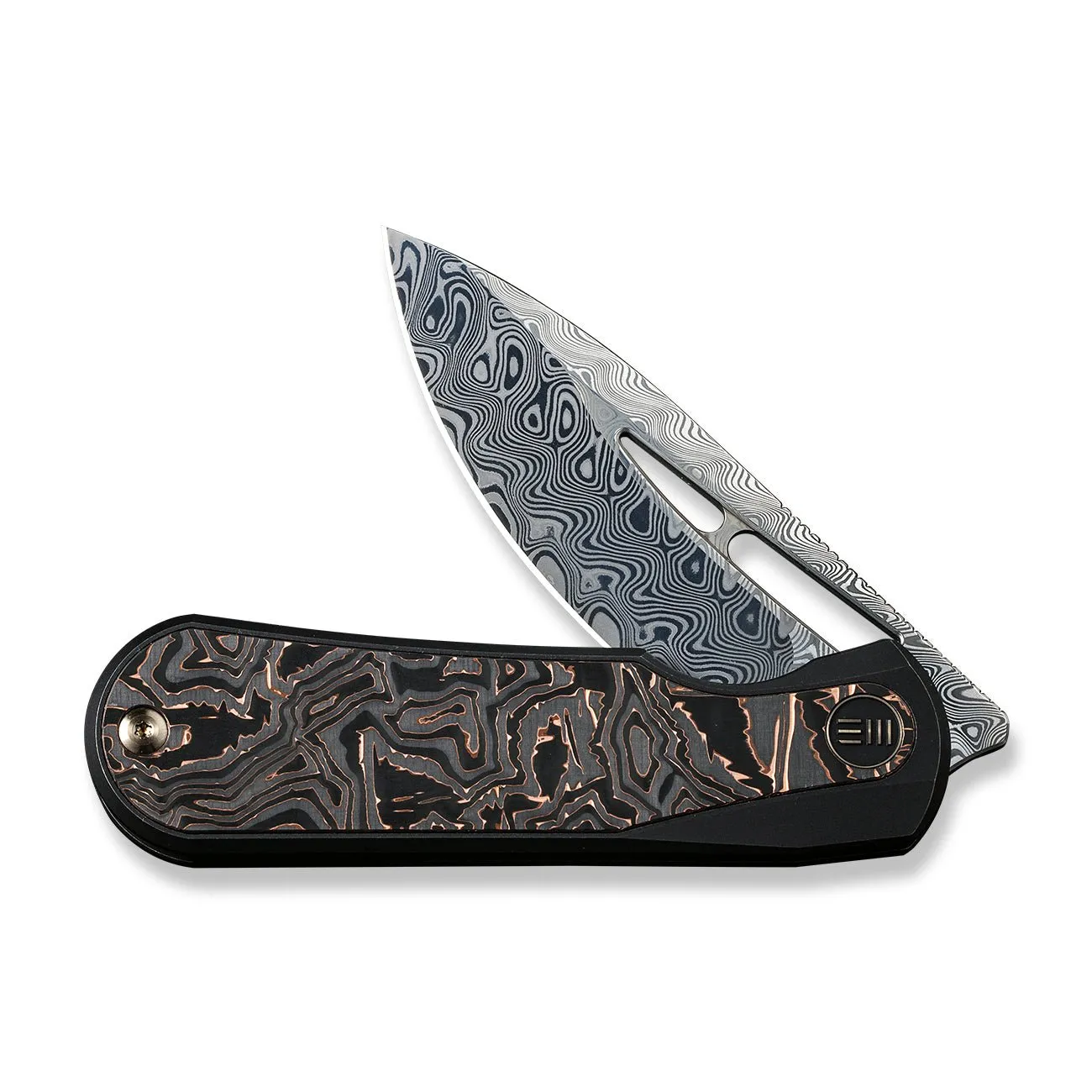 WeKnife Baloo WE21033-DS1 Taschenmesser Damasteel Carbon
