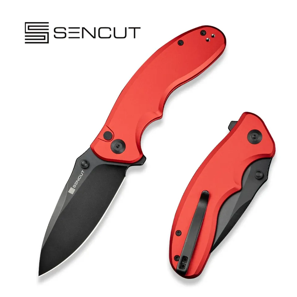 SENCUT Cybrix S23098A-3 Klappmesser rot Aluminium