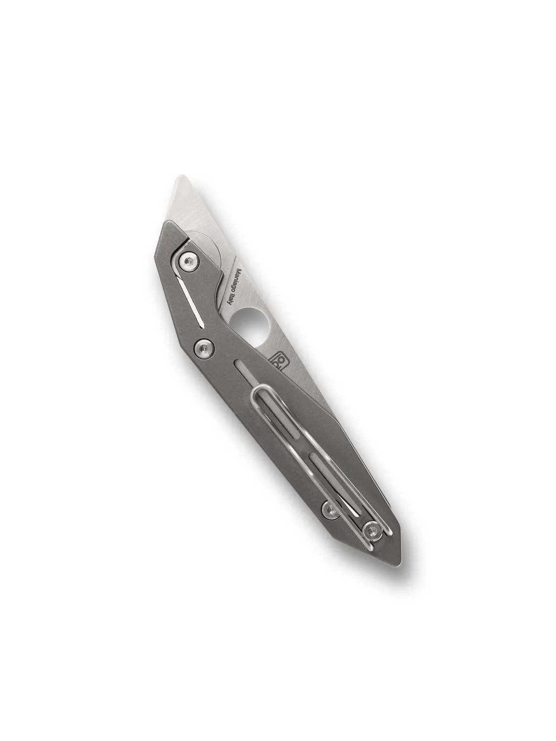 Spyderco Nand Slipit Taschenmesser M398 Titan o. Verriegelung