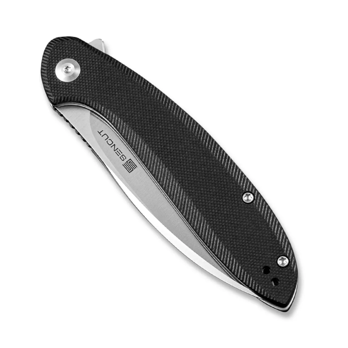 SENCUT San Angelo S21003-1 Taschenmesser Schwarz 9Cr18MoV