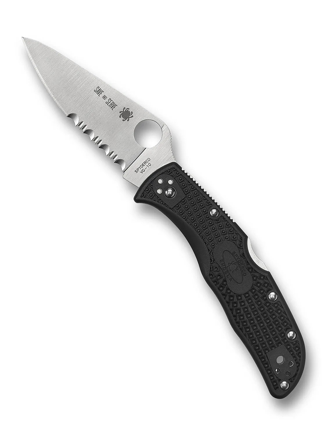 Byrd Endela Klappmesser Blue Line VG-10 Combo