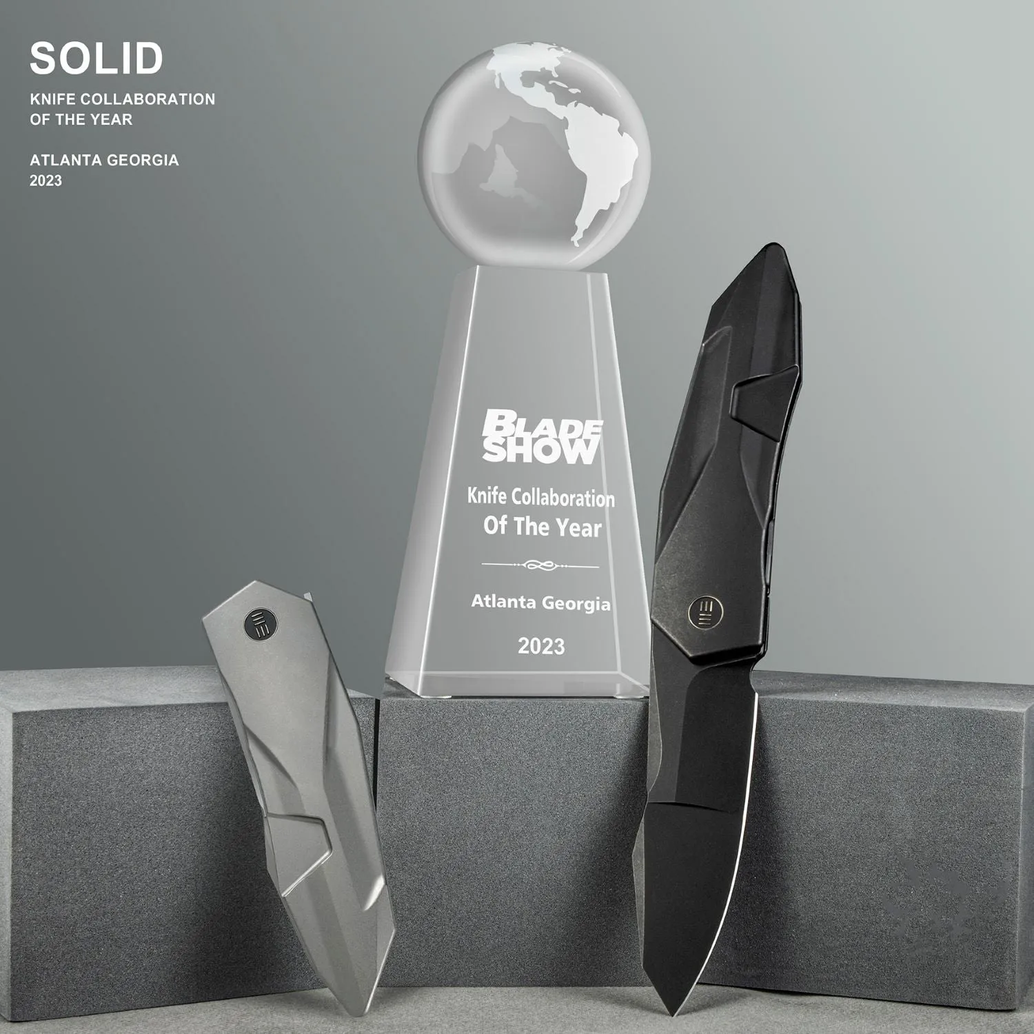 WeKnife Solid WE22028-2 Klappmesser Titan CPM 20CV