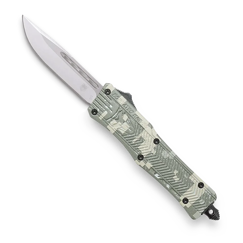 CobraTec CTK-1 Small OTF-Messer Army Digi Camo D2