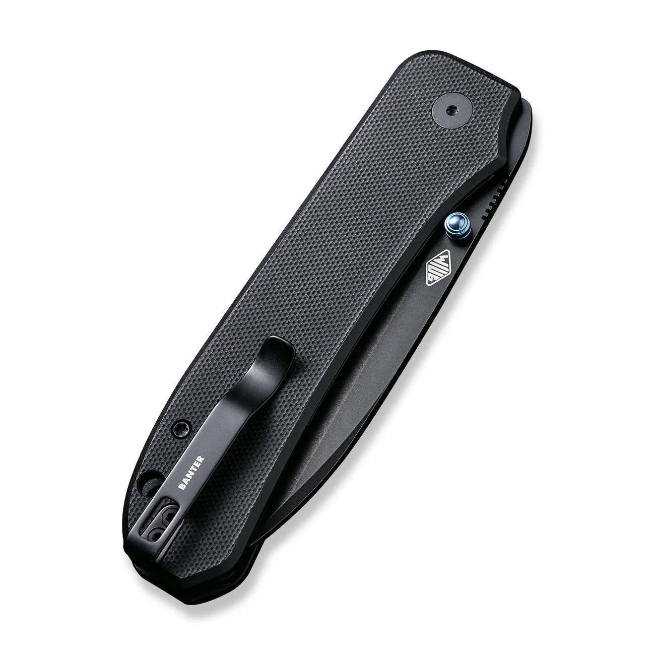 WeKnife Big Banter WE21045-1 Taschenmesser G10 Schwarz