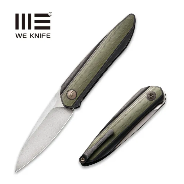 WeKnife Black Void Opus 2010V-2 Klappmesser Titan G10